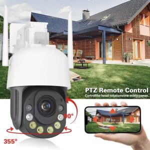 Cámara de Seguridad Profesional WIFI - 5MP ZOOM OPTICO 30X
